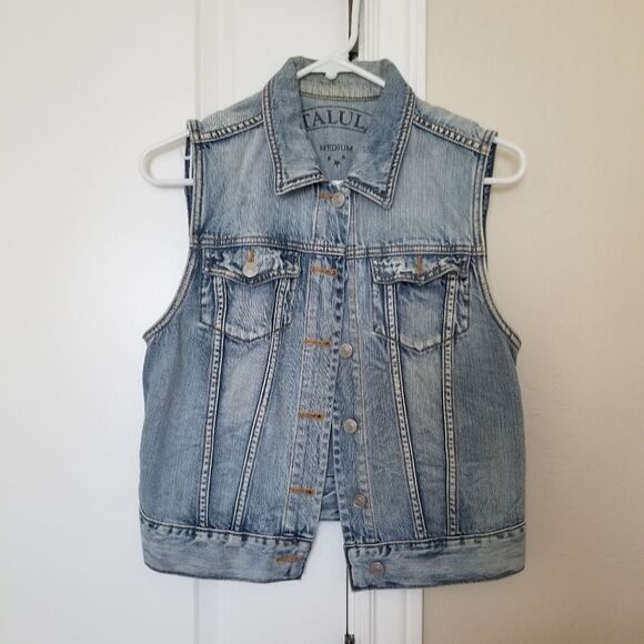 Talula Jeans Vest - Picture 1 of 3